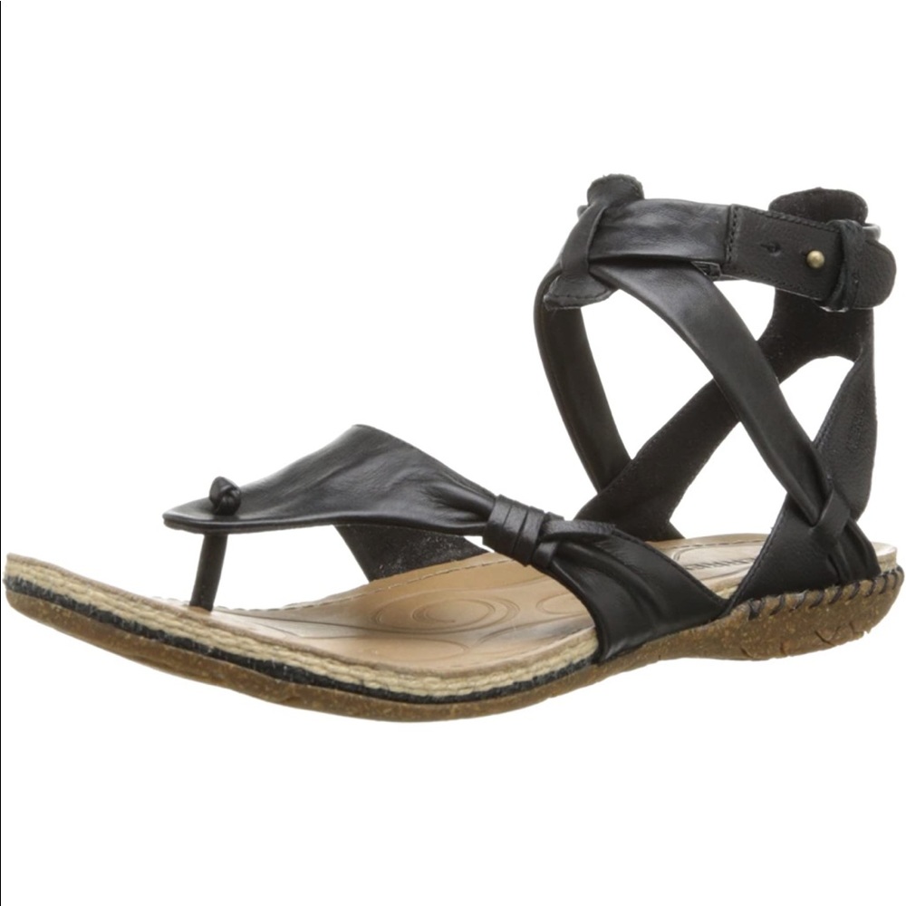 Merrell | Whisper Bandeau | Black | Leather Sandals | Size 5